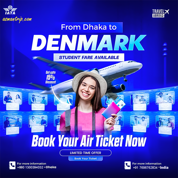 🎉 Up to 15% Discount on air tickets ⏰ LIMITED TIME OFFER – Don’t miss out! Whether you're heading for study