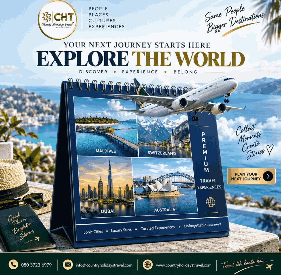 "Explore the World: Discover, Experience, Belong"