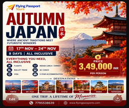 AUTUMN MAGIC IN JAPAN