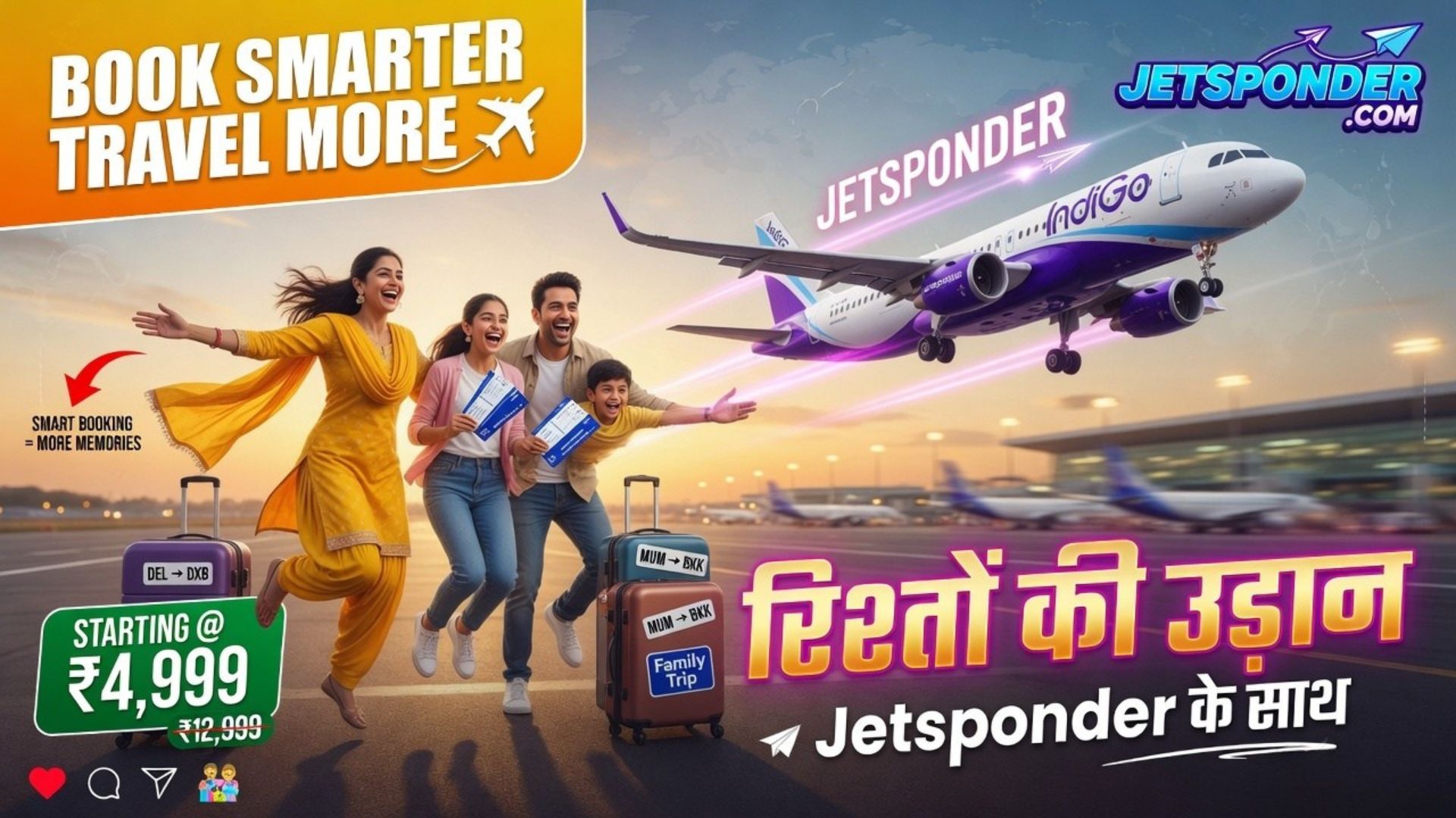 ✈️ Lowest Airfare Deals for India & International Travel