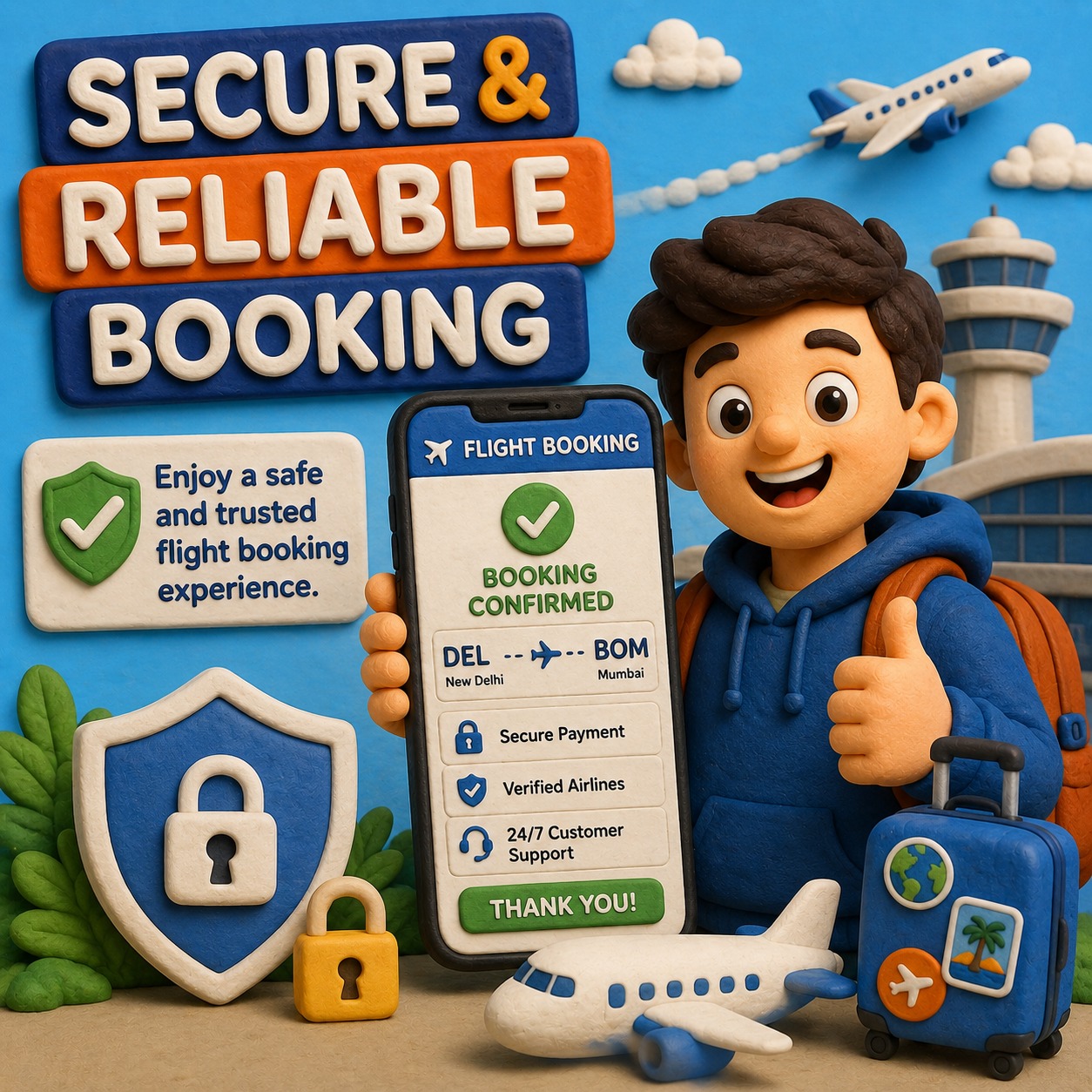 Secure & Reliable Booking