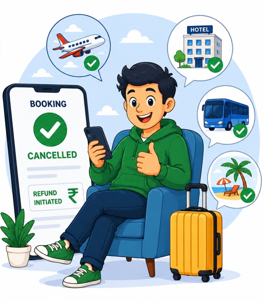 Easy Cancellation & Refunds